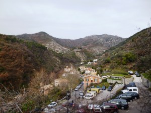 Voew from the Iera castle north towards Peira Cava