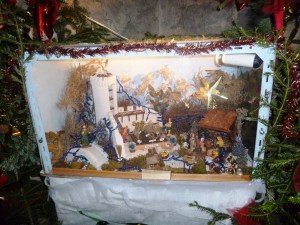 One of the beautioful crèches in Lucéram