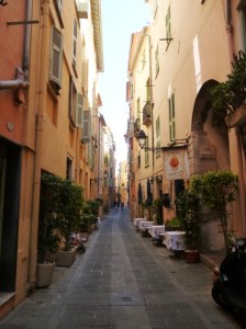 Rue Longue, in Old Menton