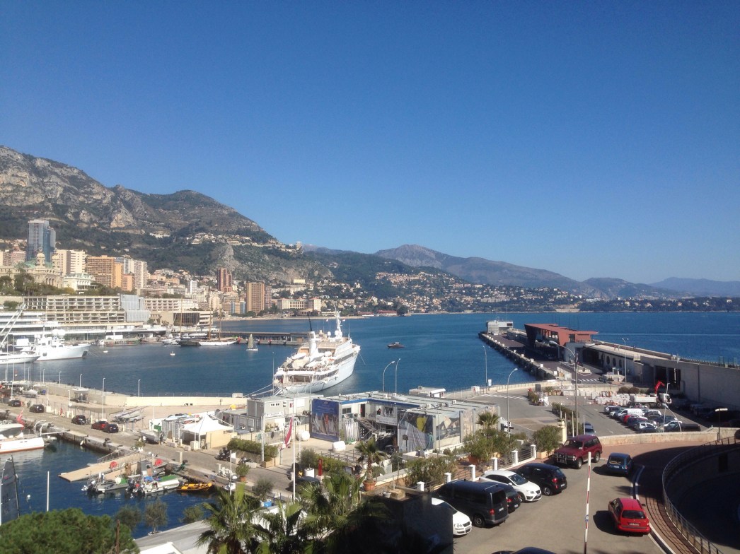 Monaco harbour on a Saturday morning, March 2014