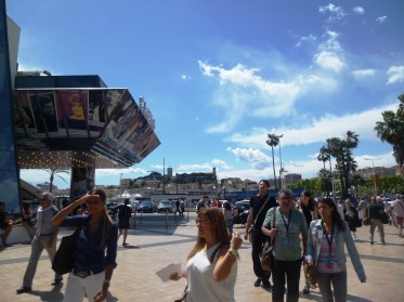 The Old Town of Cannes, Le Suquet, where it all began, viewed from the Palais des Festivals