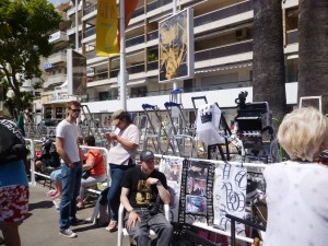 Dtrategic planning is required to get the best shots of the red carpet every evening!