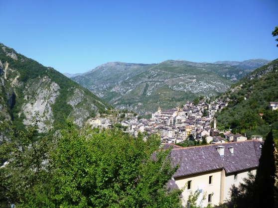 The perched medieval village of Saorge in the Roya Valley