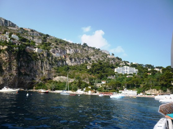 More off the beaten track - Plage Mala in Cap d'Ail, best reached by private boat!