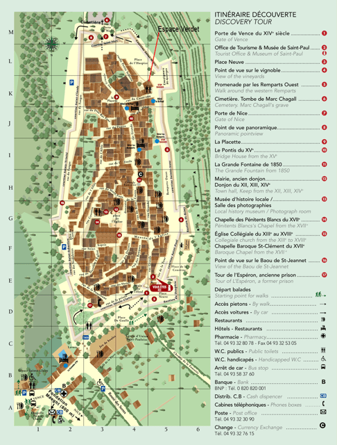 (C) St Paul de Vence tourist office