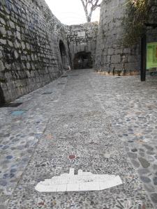 The imposing Porte de Vence at the entrance to the village
