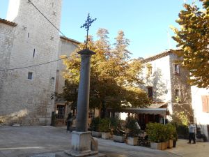OPlace Godeau, one of Vence's beautiful squares